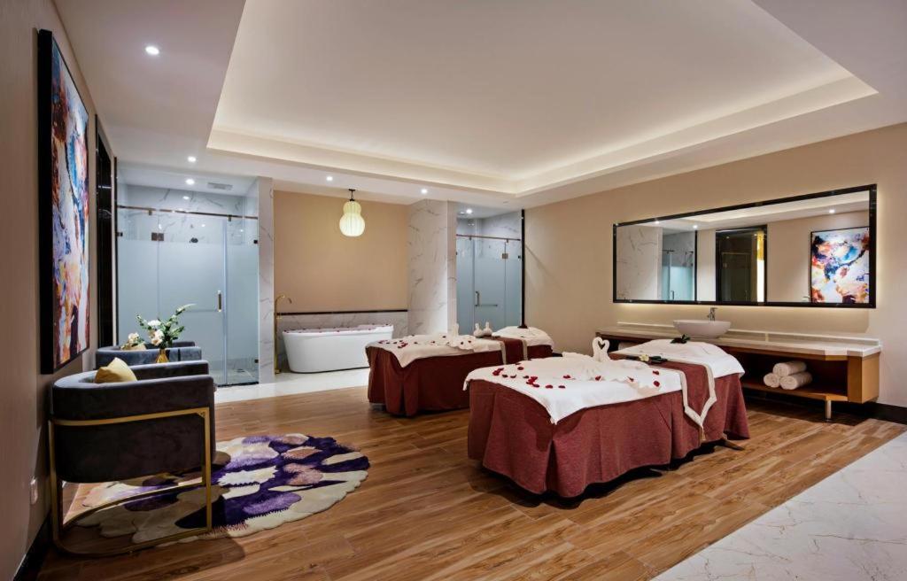 Cheermore Recreation Hotel Guangzhou Zhimao Yuan Ecological Spa Leisure Hotel Exteriér fotografie